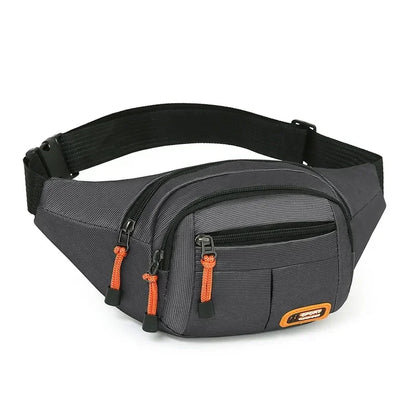 Waterproof Oxford Waist Bag - Multifunctional, Large Capacity, Wear-Resistant