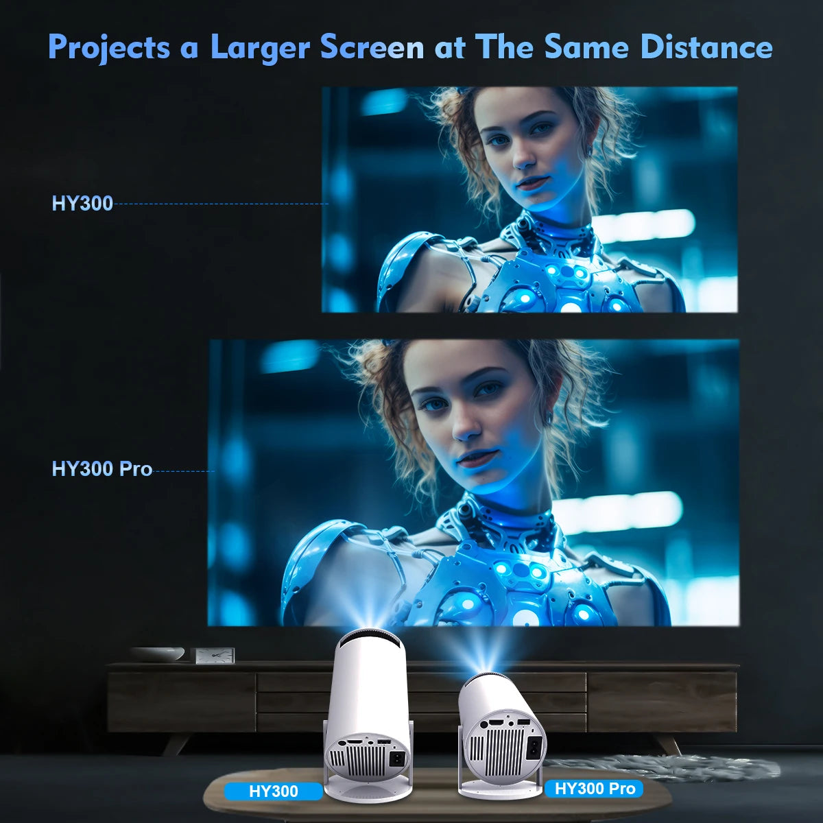 Magcubic Projector - HY300 PRO 4K Android 11