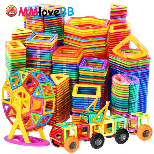 Viral Magnetic Building Blocks – Large Magnetic Toy Set for Kids
