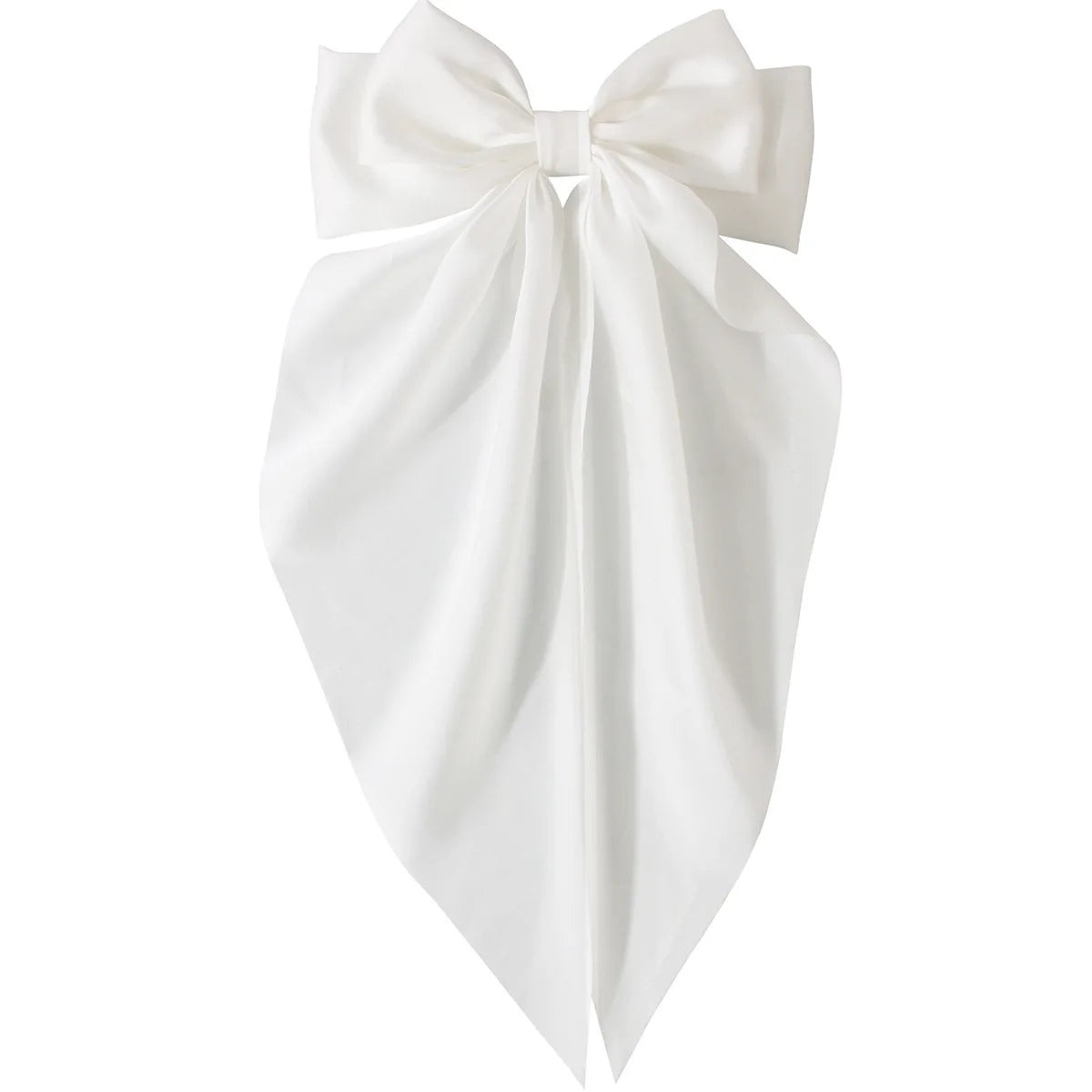 Elegant Bow Ribbon Hair Clip Set – Stylish Satin Hair Accessories