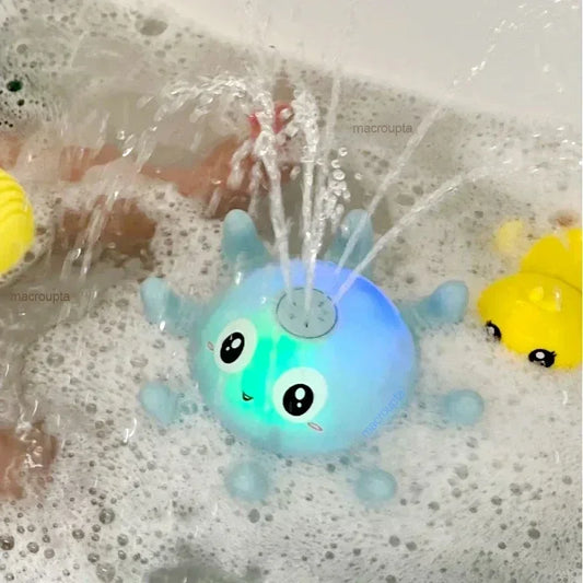 Electric Whale Bath Toy – LED Light Music Spray Water Bath Toy for Kids