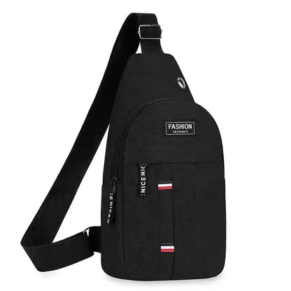 Men's Chest Bag – One Shoulder Crossbody Bag, Large Capacity Outdoor Sports & Leisure Bag