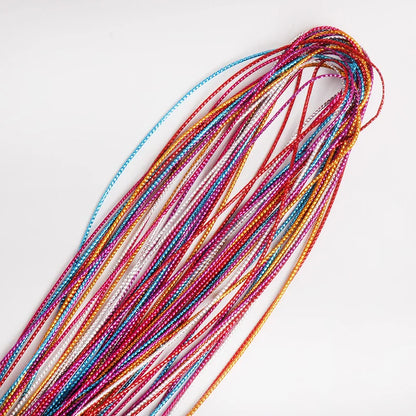 Mix Colorful Hair Braiding Ropes