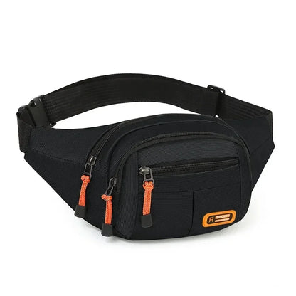 Waterproof Oxford Waist Bag - Multifunctional, Large Capacity, Wear-Resistant