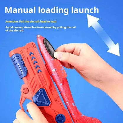 Kids Catapult Plane Toy – Gun-Style Aircraft Launcher