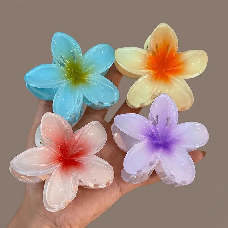 Flower Hair Accessories – Hawaiian Style Hairpins & Claw Clips