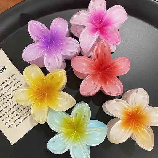 Flower Hair Accessories – Hawaiian Style Hairpins & Claw Clips