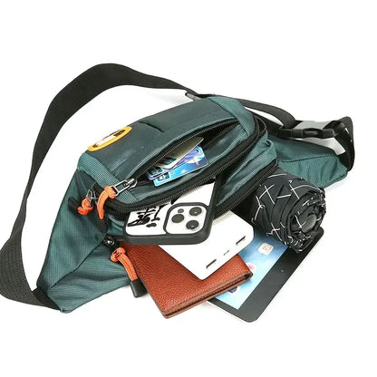 Waterproof Oxford Waist Bag - Multifunctional, Large Capacity, Wear-Resistant