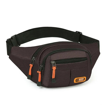 Waterproof Oxford Waist Bag - Multifunctional, Large Capacity, Wear-Resistant
