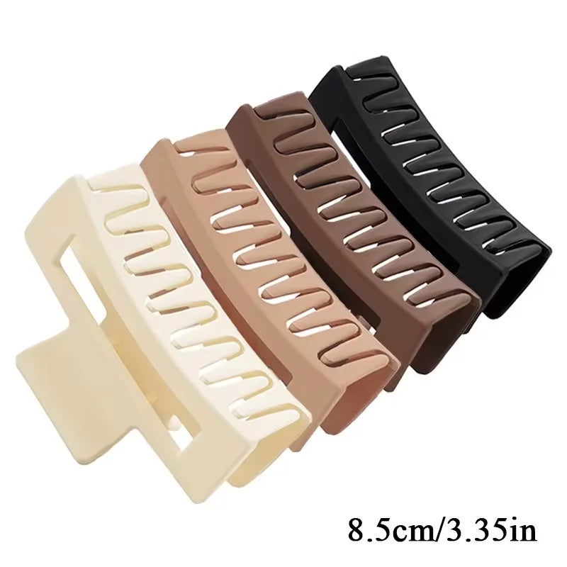 4pcs - Large Hair Claw Clips