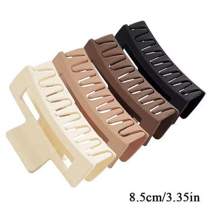 4pcs - Large Hair Claw Clips