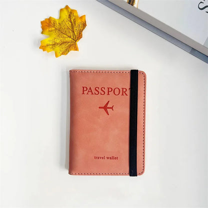 RFID Vintage Passport Holder – Multi-Function Travel Wallet