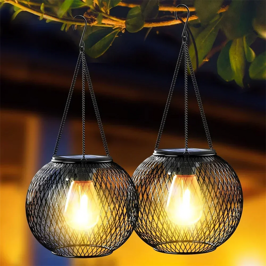 Solar Lantern Outdoor – Waterproof Hanging Decorative Lights