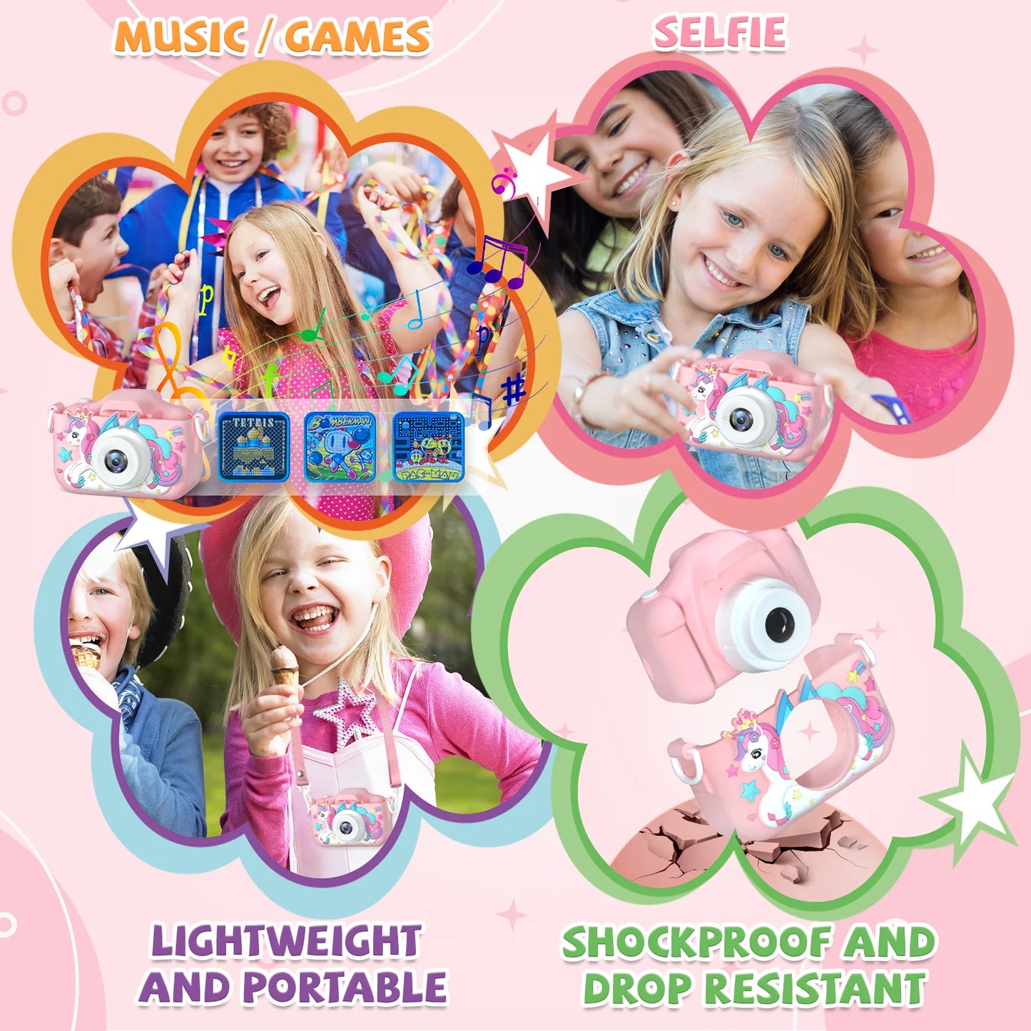 1080P HD Kids Digital Camera – Perfect Gift for Toddlers