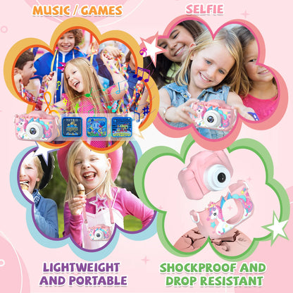 1080P HD Kids Digital Camera – Perfect Gift for Toddlers