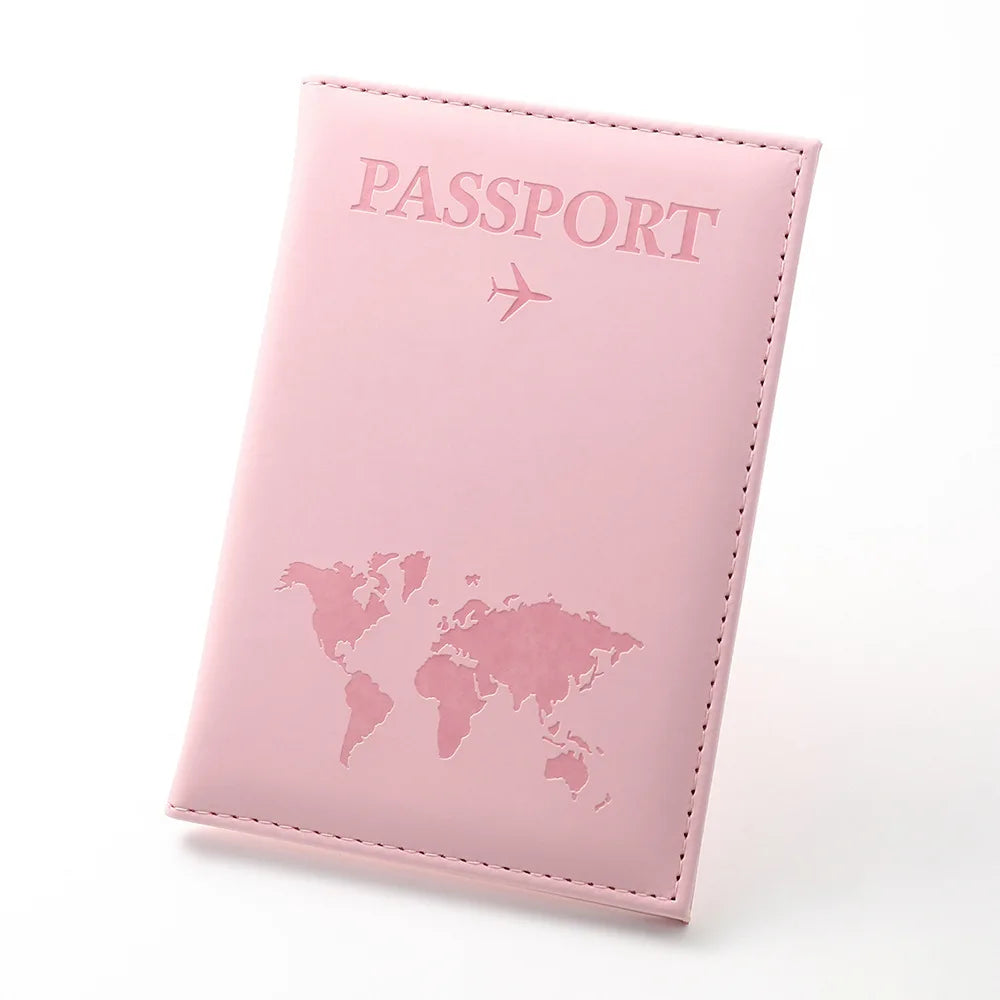 RFID Vintage Passport Holder – Multi-Function Travel Wallet