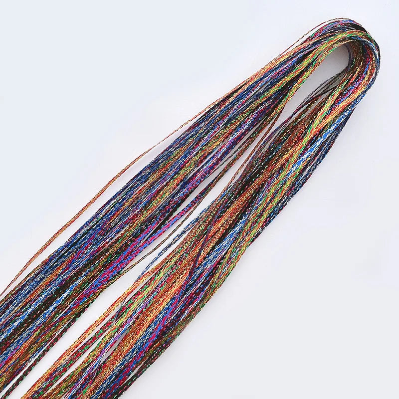 Mix Colorful Hair Braiding Ropes