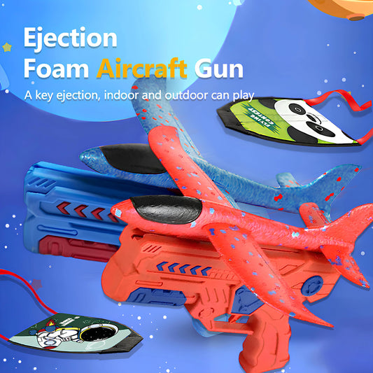 Kids Catapult Plane Toy – Gun-Style Aircraft Launcher