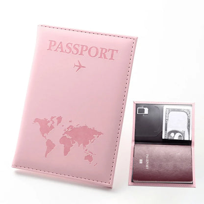 RFID Vintage Passport Holder – Multi-Function Travel Wallet