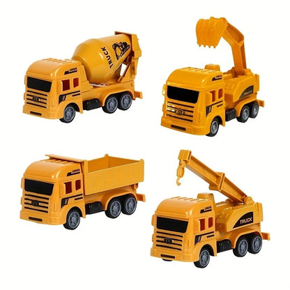 Mini Construction Vehicle Toy Set – Perfect Gift for Kids