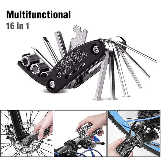 16-in-1 Bicycle Repair Tools Kit