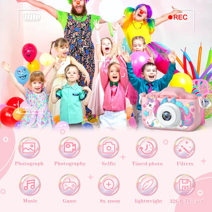 1080P HD Kids Digital Camera – Perfect Gift for Toddlers