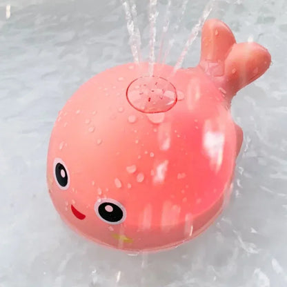 Electric Whale Bath Toy – LED Light Music Spray Water Bath Toy for Kids